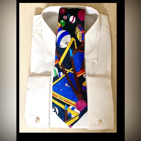 Other - Tie mens Classic pool novelty tie NWT